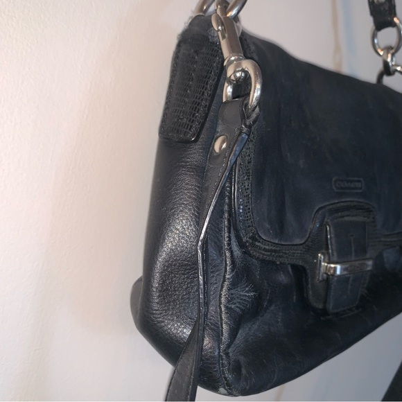 Coach Black Leather Crossbody Bag - Picture 11 of 15